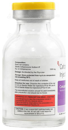 Cekozef 1 GM Injection 1 Cekozef 1 GM Injection 1